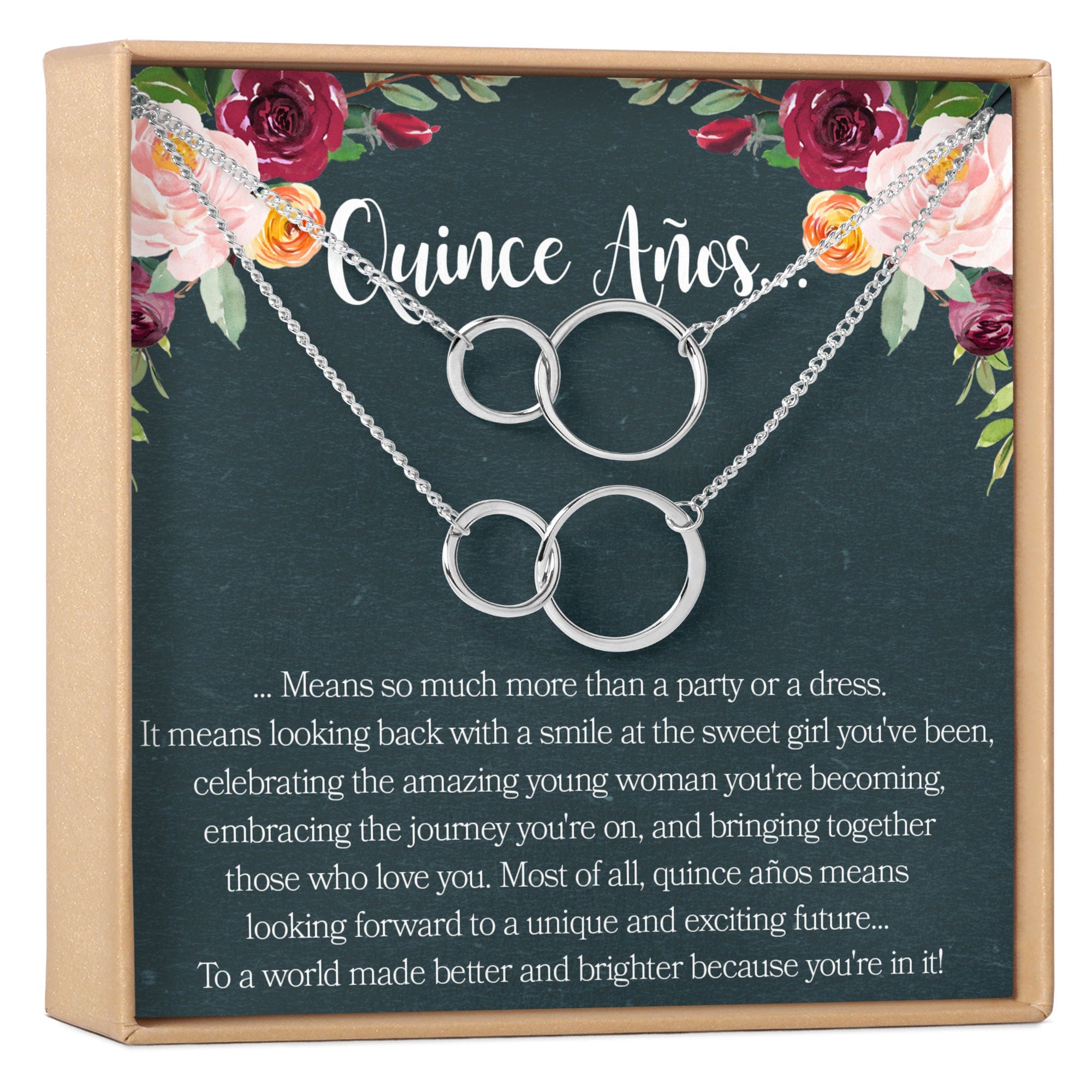 Quincea&ntilde;era Necklace, Multiple Styles