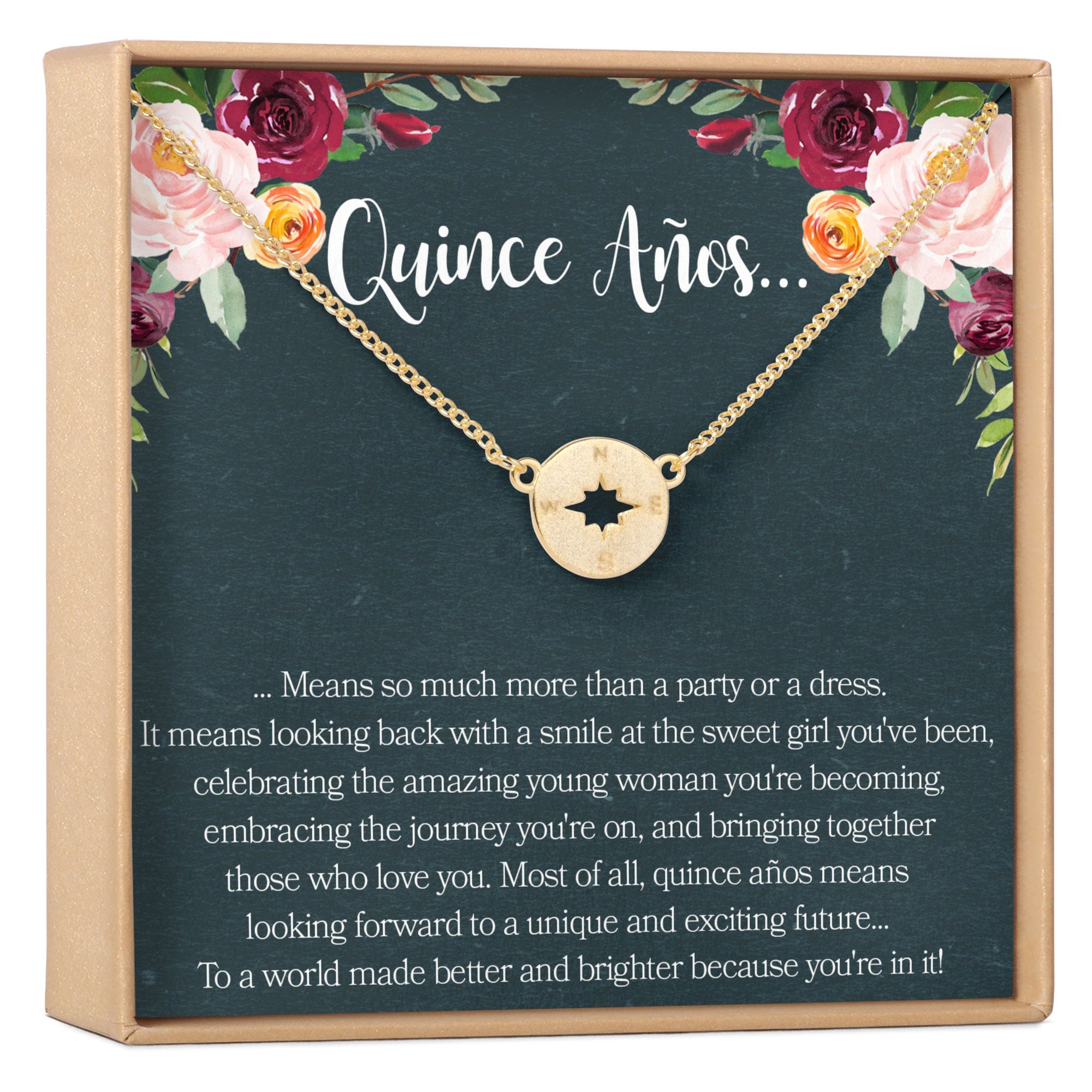 Quincea&ntilde;era Necklace, Multiple Styles