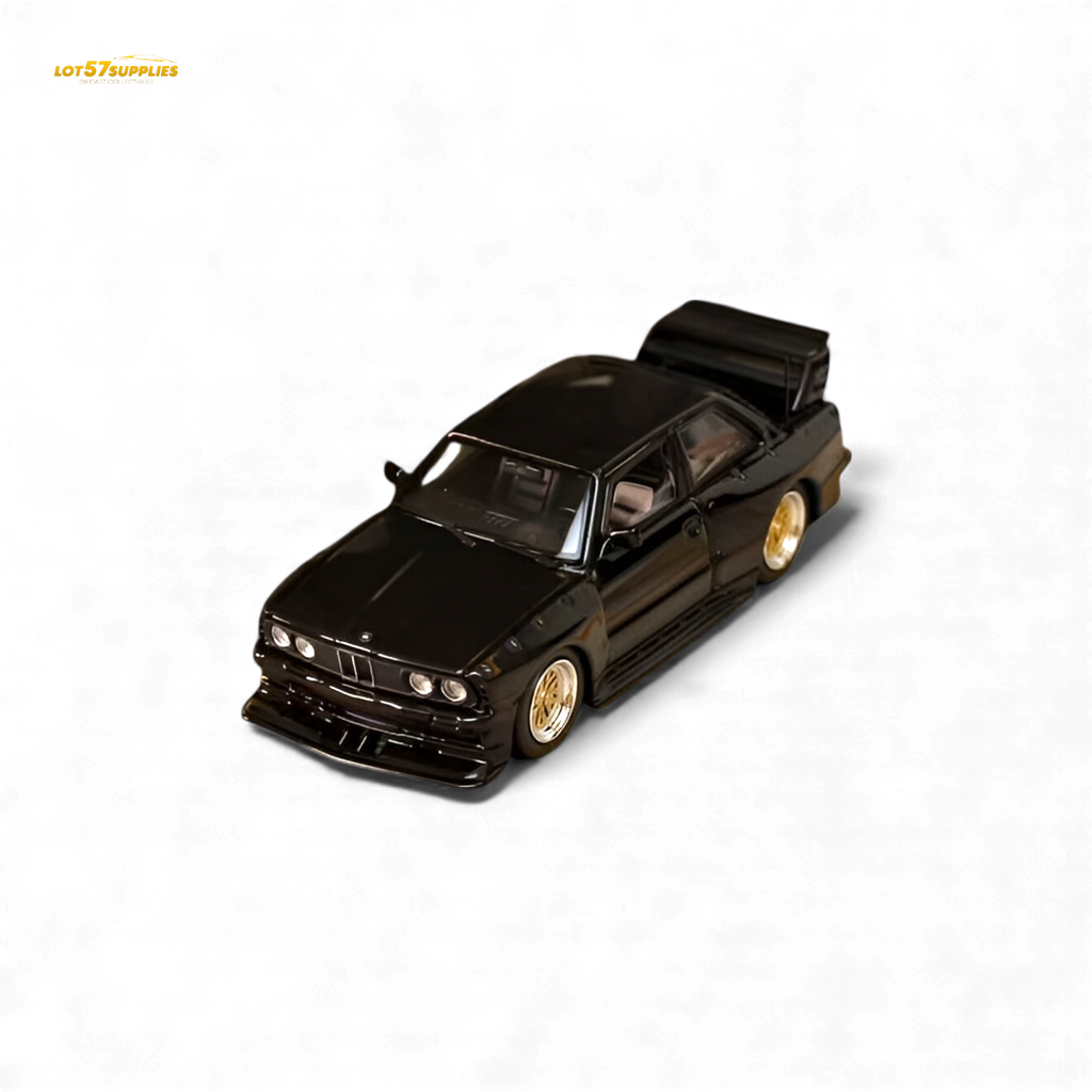 SW BMW E30 M3 LTO Modified - Black 1:64