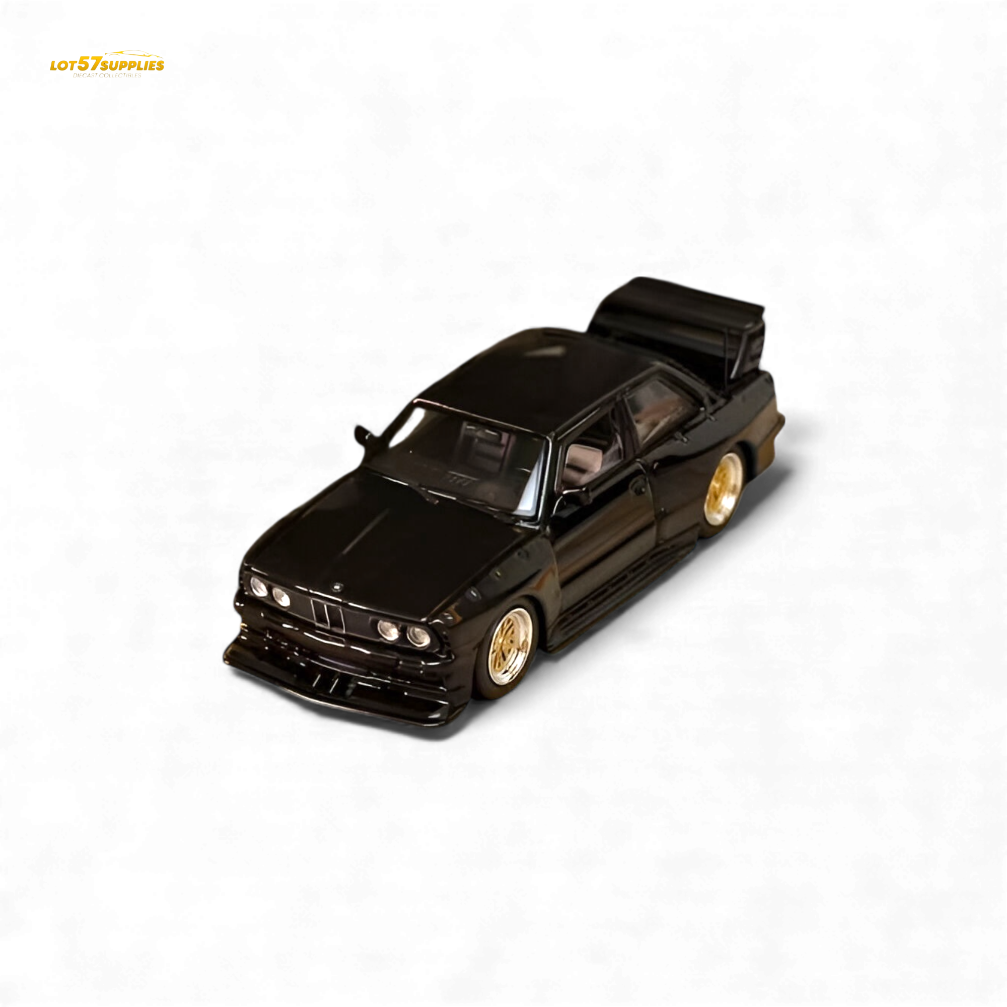 SW BMW E30 M3 LTO Modified - Black 1:64