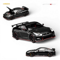 MOTORHELIX Nissan GT-R NISMO R35 2022 - Meteor Black 1:64