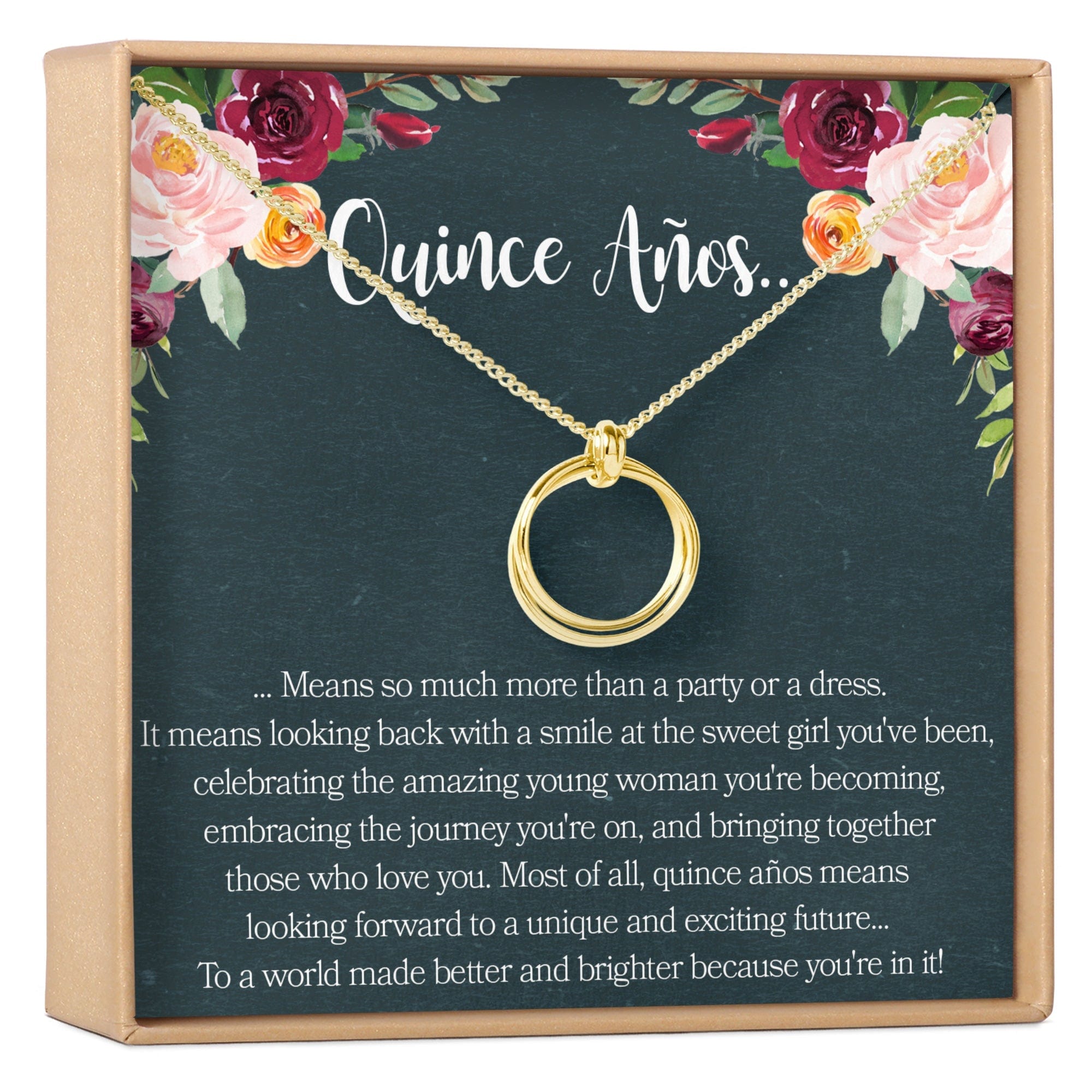 Quincea&ntilde;era Necklace, Multiple Styles