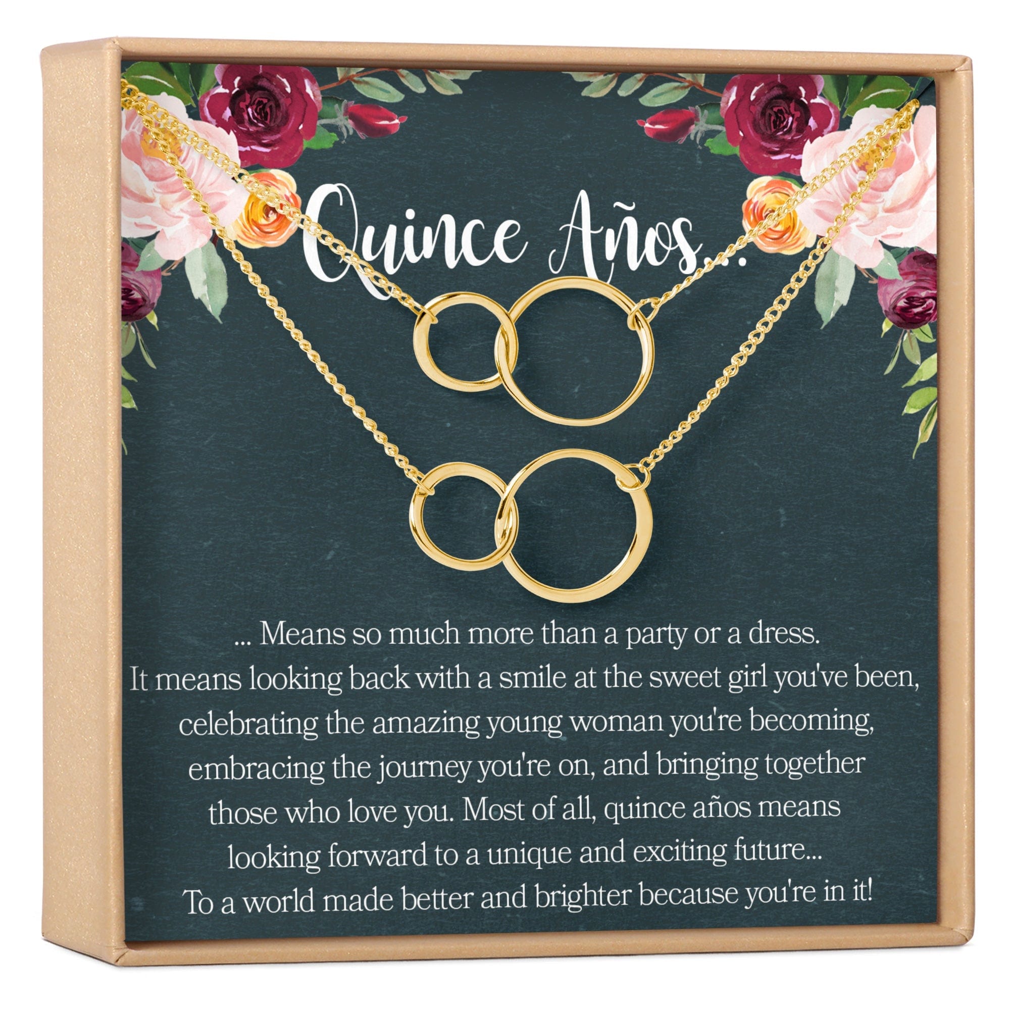 Quincea&ntilde;era Necklace, Multiple Styles